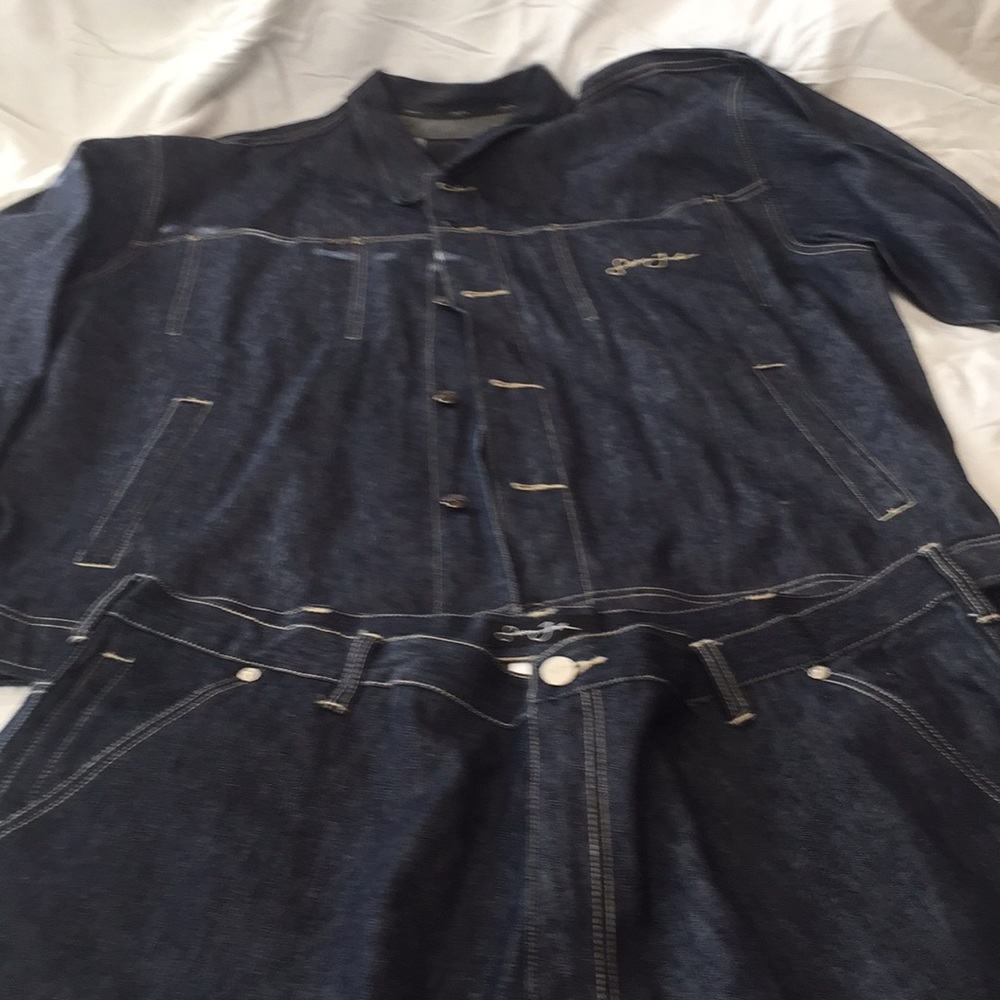 Men’s Sean John jeans w/ matching jacket